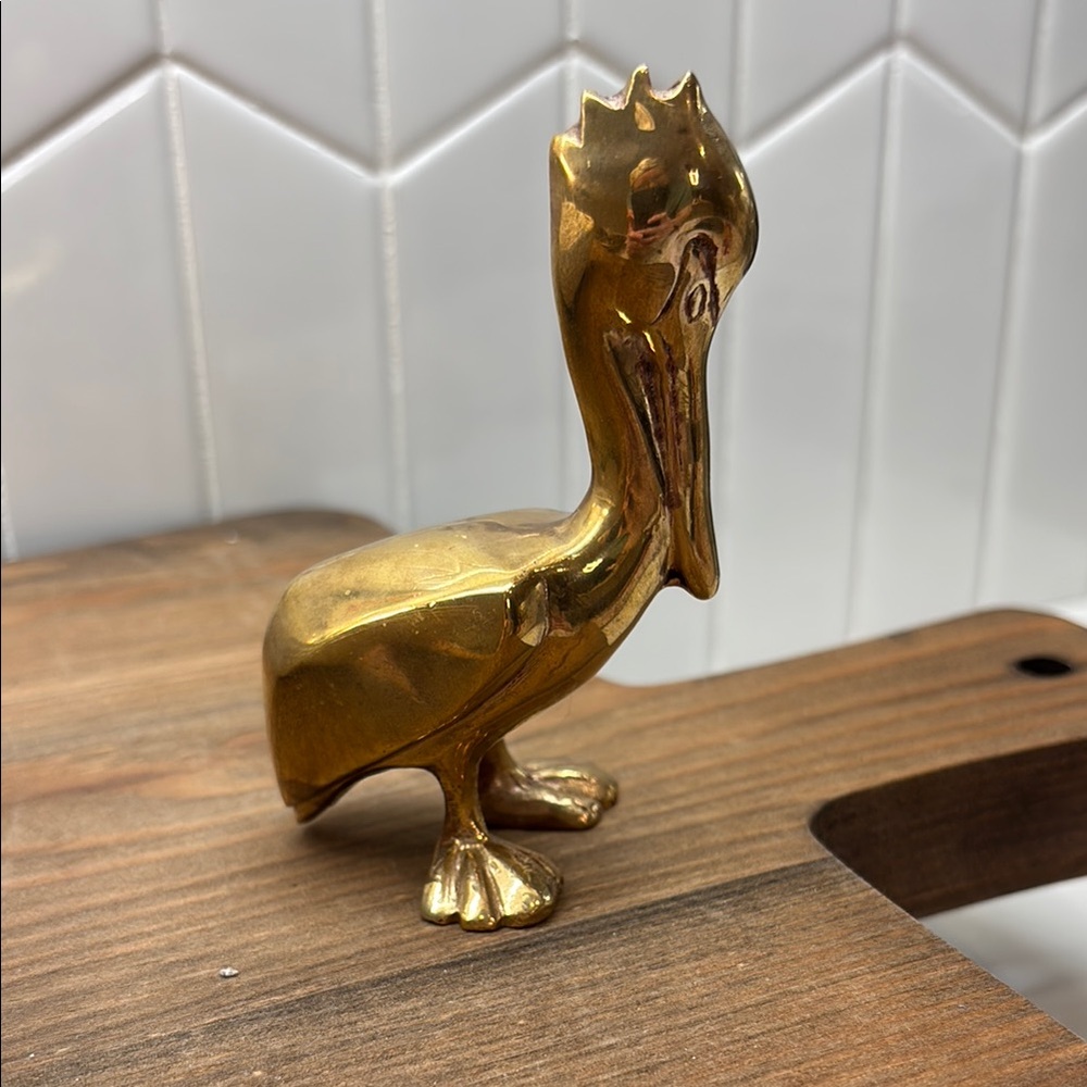 Vintage penco brass pelican